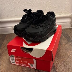 Nike Kids' Airmax 90’ Black Sneakers